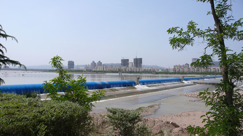 宝鸡市渭河龙山河口段防洪暨生态治理工程橡胶坝工程
